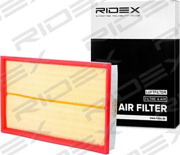 RIDEX 8A0113 - Gaisa filtrs autospares.lv