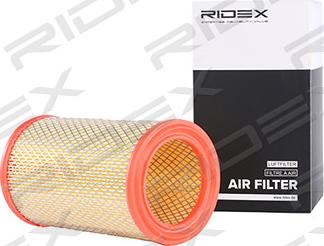 RIDEX 8A0364 - Gaisa filtrs www.autospares.lv