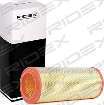 RIDEX 8A0323 - Gaisa filtrs www.autospares.lv