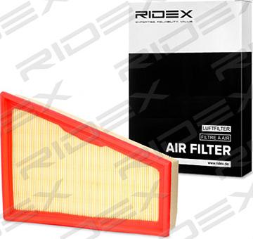 RIDEX 8A0377 - Gaisa filtrs www.autospares.lv