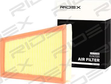 RIDEX 8A0251 - Gaisa filtrs www.autospares.lv