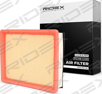 RIDEX 8A0280 - Gaisa filtrs www.autospares.lv