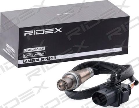 RIDEX 3922L0191 - Лямбда-зонд, датчик кислорода www.autospares.lv