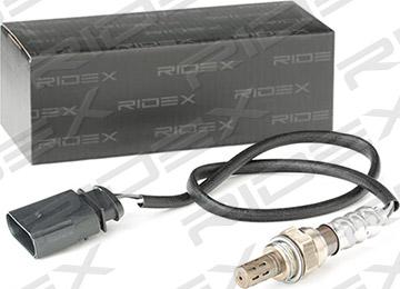 RIDEX 3922L0208 - Лямбда-зонд, датчик кислорода www.autospares.lv