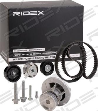 RIDEX 3096W0046 - Ūdenssūknis + Zobsiksnas komplekts www.autospares.lv