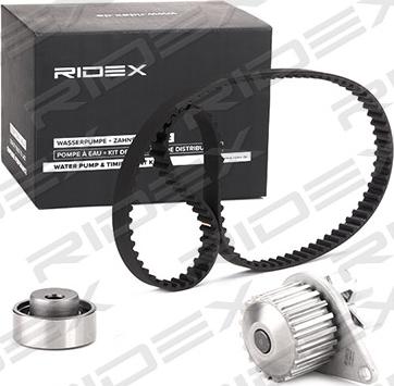 RIDEX 3096W0019 - Ūdenssūknis + Zobsiksnas komplekts www.autospares.lv