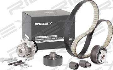 RIDEX 3096W0016 - Water Pump & Timing Belt Set www.autospares.lv