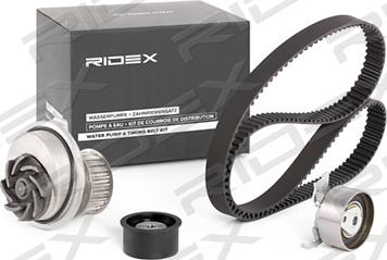 RIDEX 3096W0082 - Water Pump & Timing Belt Set www.autospares.lv