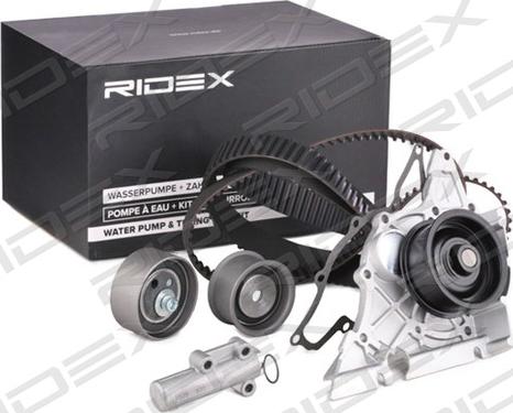 RIDEX 3096W0357 - Water Pump & Timing Belt Set www.autospares.lv