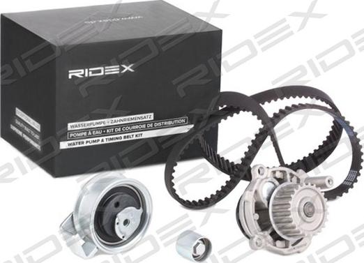 RIDEX 3096W0234 - Water Pump & Timing Belt Set www.autospares.lv