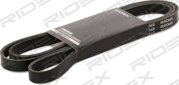 RIDEX 305P0045 - V-Ribbed Belt www.autospares.lv