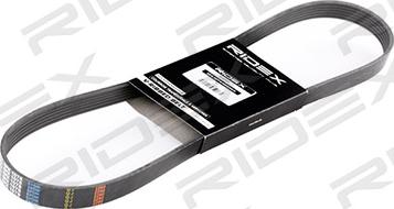 RIDEX 305P0057 - V-Ribbed Belt www.autospares.lv