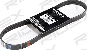 RIDEX 305P0134 - V-Ribbed Belt www.autospares.lv