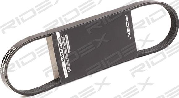 RIDEX 305P0301 - Поликлиновой ремень www.autospares.lv