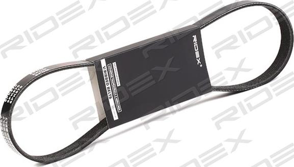 RIDEX 305P0204 - Поликлиновой ремень www.autospares.lv