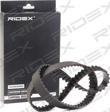 RIDEX 306T0208 - Зубчатый ремень ГРМ www.autospares.lv