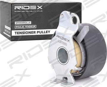 RIDEX 308T0093 - Spriegotājrullītis, Gāzu sadales mehānisma piedziņas siksna www.autospares.lv