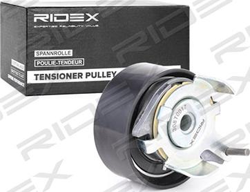 RIDEX 308T0017 - Spriegotājrullītis, Gāzu sadales mehānisma piedziņas siksna www.autospares.lv