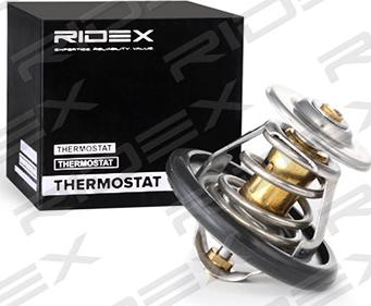 RIDEX 316T0017 - Coolant thermostat / housing www.autospares.lv