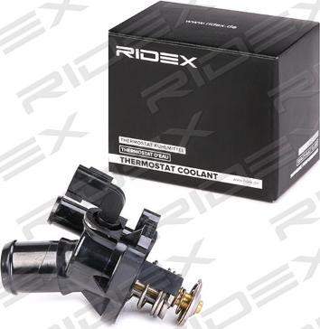 RIDEX 316T0102 - Coolant thermostat / housing www.autospares.lv