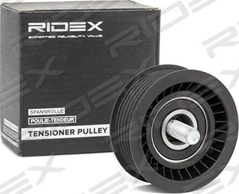 RIDEX 310T0089 - Pulley, v-ribbed belt www.autospares.lv