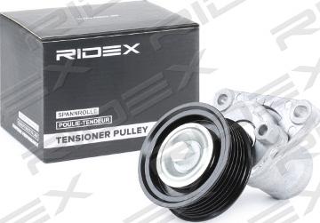 RIDEX 310T0212 - Pulley, v-ribbed belt www.autospares.lv