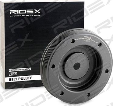 RIDEX 3213B0012 - Шкив коленчатого вала www.autospares.lv