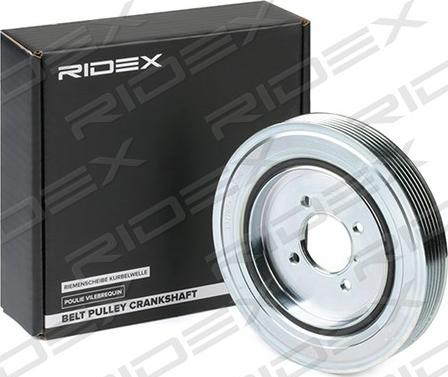 RIDEX 3213B0084 - Шкив коленчатого вала www.autospares.lv