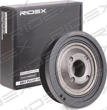 RIDEX 3213B0028 - Piedziņas skriemelis, Kloķvārpsta www.autospares.lv