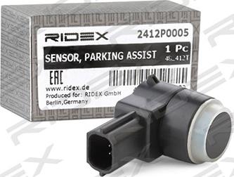 RIDEX 2412P0005 - Датчик, система помощи при парковке www.autospares.lv