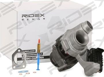 RIDEX 2234C0443R - Турбина, компрессор www.autospares.lv