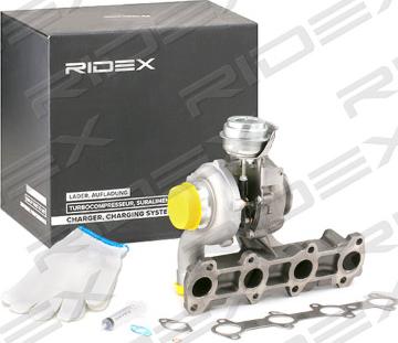 RIDEX 2234C0062 - Турбина, компрессор www.autospares.lv