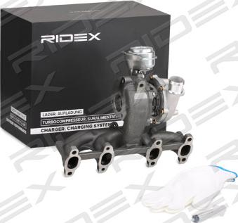 RIDEX 2234C0018 - Турбина, компрессор www.autospares.lv