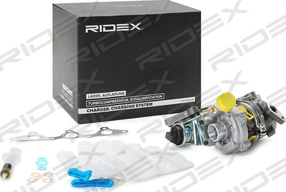 RIDEX 2234C0118 - Турбина, компрессор www.autospares.lv