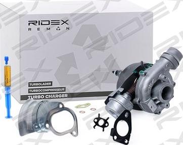 RIDEX 2234C0113R - Турбина, компрессор www.autospares.lv