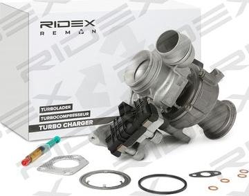 RIDEX 2234C0185R - Турбина, компрессор www.autospares.lv