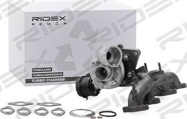 RIDEX 2234C0183R - Турбина, компрессор www.autospares.lv