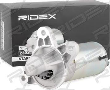 RIDEX 2S0096 - Стартер www.autospares.lv