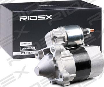 RIDEX 2S0081 - Стартер www.autospares.lv