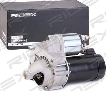 RIDEX 2S0087 - Стартер www.autospares.lv