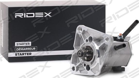 RIDEX 2S0155 - Стартер www.autospares.lv