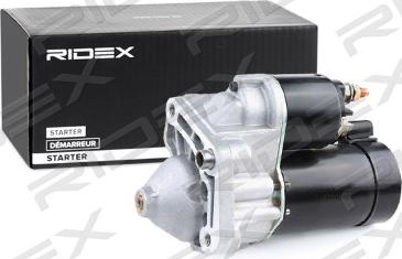 RIDEX 2S0108 - Стартер www.autospares.lv