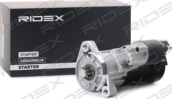 RIDEX 2S0181 - Стартер www.autospares.lv