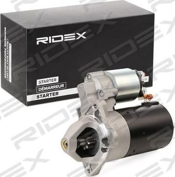 RIDEX 2S0179 - Стартер www.autospares.lv