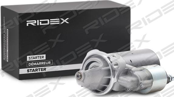 RIDEX 2S0399 - Starteris www.autospares.lv