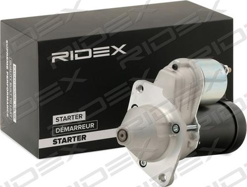 RIDEX 2S0360 - Стартер www.autospares.lv