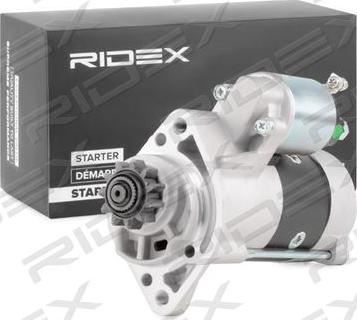 RIDEX 2S0306 - Стартер www.autospares.lv