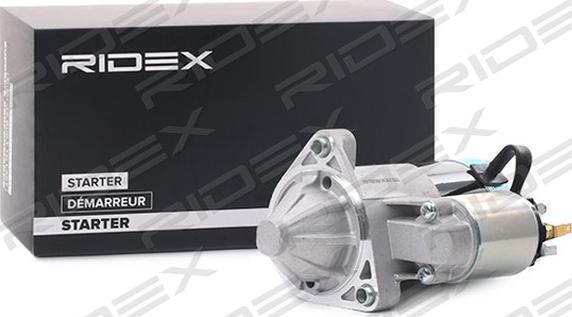 RIDEX 2S0301 - Стартер www.autospares.lv