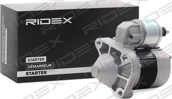 RIDEX 2S0297 - Стартер www.autospares.lv