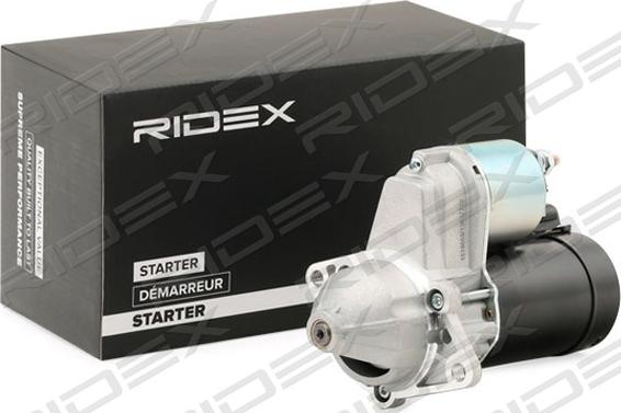 RIDEX 2S0282 - Стартер www.autospares.lv